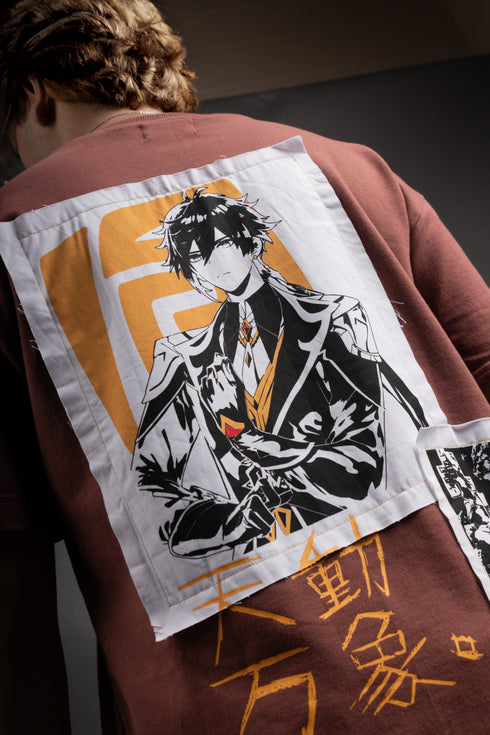 Zhongli Oversized T-Shirt | Inspired by Genshin Impact